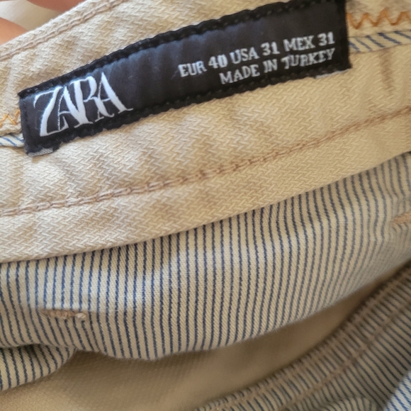 Zara pants straight leg size 31 - Picture 4 of 5